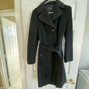 Banana Republic Black Trench Coat